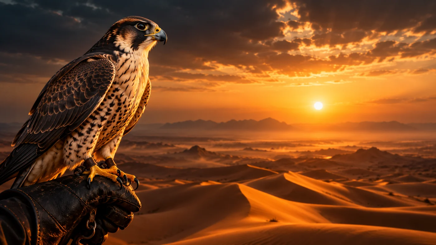 Illustrative cover artwork for Dubai Hunting